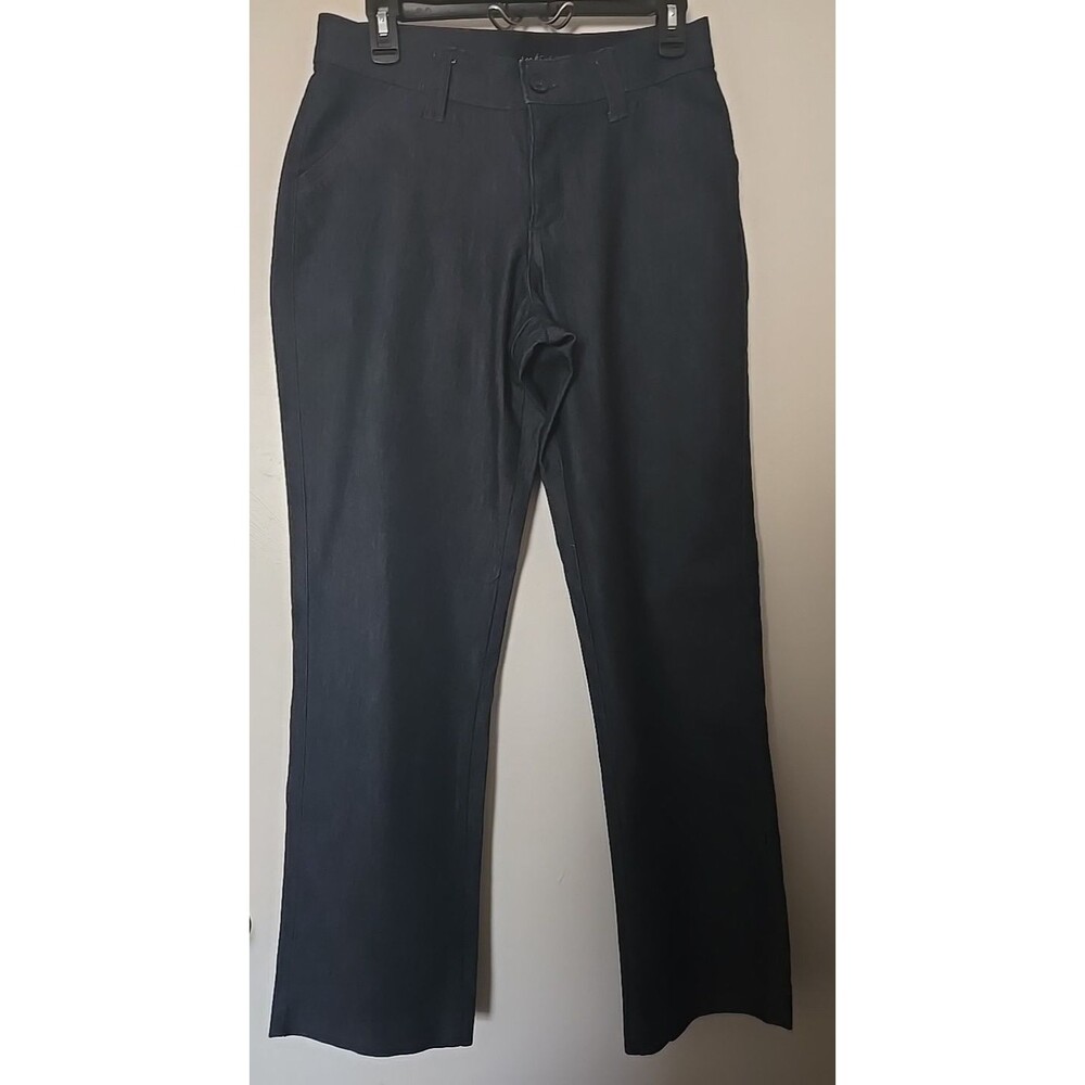 Lee Sinfully Soft Jeans 8 M Straight Leg Blue Denim Comfort Waistband Preppy